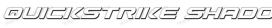 QuickStrike Shadow ItalCon字体转换